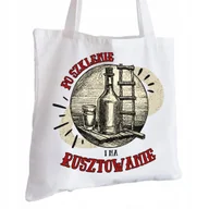 Torby i wózki na zakupy - Torba Bawełniana biała dla Budowlańca Na Prezent ekologiczna Trwały Nadruk - miniaturka - grafika 1