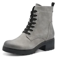 Kozaki damskie - Marco Tozzi Damskie 2-25262-41 modne kozaki, DK.Grey, 41 EU, Dk Grey, 41 EU - miniaturka - grafika 1