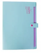 Teczki i skoroszyty - Teczka Na Dokumenty Składana 13 Przegródek Biwuar Zielona - miniaturka - grafika 1