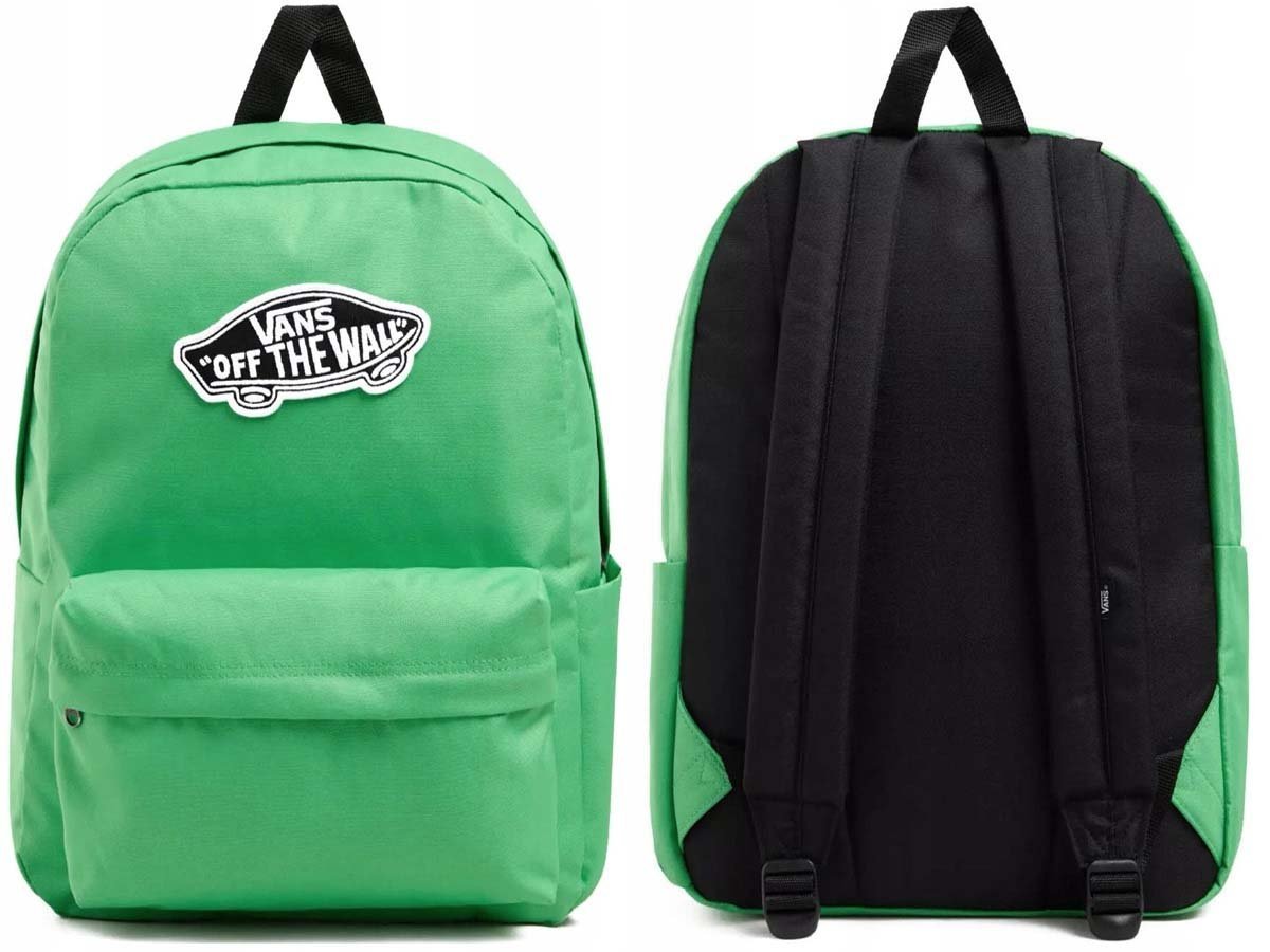 VANS PLECAK SZKOLNY OLD SKOOL DUŻY KLASYK REALM DESKA GREEN CLASSIC