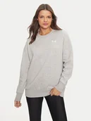 Bluzy damskie - Under Armour Bluza Essential 1379475 Szary Loose Fit - miniaturka - grafika 1