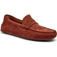 Mokasyny męskie - BOSS BLACK Skórzane mokasyny Noel - miniaturka - grafika 1