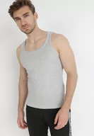 Piżamy męskie - Jasnoszara Koszulka Psalosi - miniaturka - grafika 1