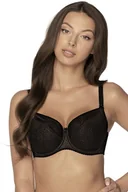 Biustonosze - Gaia 594 Sandy czarny 2 65K Biustonosz półusztywniany - miniaturka - grafika 1