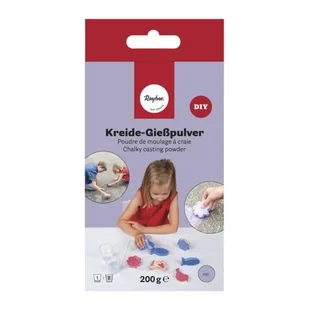 Proszek do formowania kredy 200 g - różowy - Kreda - miniaturka - grafika 1