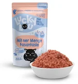 Mokra karma dla kotów - Lucky Lou Lifestage Adult Drób i bażant saszetka 125g - miniaturka - grafika 1