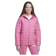Kurtki i płaszcze dla chłopców - adidas Uniseks - dzieci ESSENTIALS LIGHT PADDED JACKET, pink fusion/REFLECTIVE SILVER, 11-12 Years - miniaturka - grafika 1