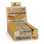 Batony proteinowe - Olimp Gladiator® - 15 x 60 g White Chocolate Espresso - miniaturka - grafika 1