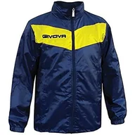 Kurtki męskie - Givova Rain Scudo kurtka przeciwdeszczowa, granatowy/żółty, XXXS RJ005 - miniaturka - grafika 1