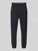 Spodnie sportowe męskie - Spodnie dresowe o kroju regular fit z mieszanki bawełny model ‘JOIN HADIKO’ - miniaturka - grafika 1
