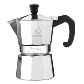 Zaparzacze i kawiarki - Forever Kaufgut Kaufgut Kawiarka Miss Moka Prestige 3 TZ Srebrny + Nawet 70% taniej! - miniaturka - grafika 1