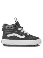 Buty dla chłopców - Vans Sneakersy Td Sk8-Hi Zip Mte-1 VN0A5HZ3GYW1 Szary - miniaturka - grafika 1