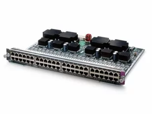 Cisco Catalyst 4500 PoE 802.3af 10/100, 48-Ports (RJ45) (WS-X4248-RJ45V) - Switche - miniaturka - grafika 3
