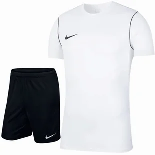 Zestaw Nike Komplet Biała Koszulka T-shirt + Spodenki Czarne Dri-fit R.xxl - Koszulki męskie - miniaturka - grafika 1