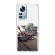 Etui i futerały do telefonów - ERT GROUP etui na telefon Xiaomi 12 PRO, case oryginalny i oficjalnie licencjonowany przez Star Wars, wzór Baby Yoda 027, optymalnie dopasowane, plecki z TPU - miniaturka - grafika 1