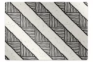 Podnóżki, podpórki, podkładki - Mata pod fotel biurowy Etniczny wzór 100x70 cm - miniaturka - grafika 1