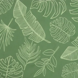 Poduszki na ławki ogrodowe, 2 szt., wzór w liście, 200x50x7 cm - Poduszki ogrodowe - miniaturka - grafika 8