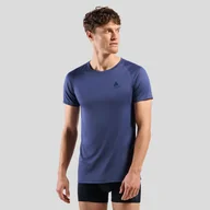 Koszulki sportowe męskie - Koszulka męska ODLO Active F-Dry Light Eco BL Top Crew Neck S/S - miniaturka - grafika 1