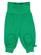 Spodenki dla niemowląt - Fred´s World by GREEN COTTON Spodnie dresowe "Alfa" w kolorze zielonym - miniaturka - grafika 1