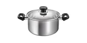 Garnki - Garnek BRAVA z pokrywką ø 22 cm, 4,0 l - miniaturka - grafika 1