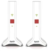 Pozostałe akcesoria sieciowe - FRITZ!Repeater Mesh Set 4200 Wzmacniacz sieciowy 4200 Mbit/s Czerwony, Biały 20003108 - miniaturka - grafika 1