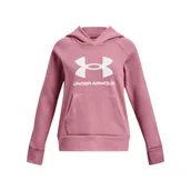 Bluzy dla dziewczynek - Bluza dziewczęca Under Armour Rival Fleece BL Hoodie - miniaturka - grafika 1