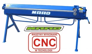 MAAD ZG-2000/1.2 ZAGINARKA GIĘTARKA KRAWĘDZIARKA DEKARSKA DO BLACHY Z CIĘCIEM MAAD ZG-2000/1.2 mm - Giętarki - miniaturka - grafika 4