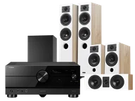 Kino domowe - Yamaha RX-A6A (czarny) + Diva 5 (dąb) +Diva 3 (dąb) + Diva 7 (dąb) + Basso 880 (czarny) - miniaturka - grafika 1