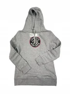 Bluzy damskie - Szara bluza damska kaptur Toronto Raptors NBA S - miniaturka - grafika 1