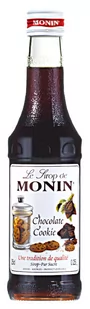 Syrop CHOCOLATE COOKIE MONIN 0,25 l - czekoladowe ciasteczko - Syropy i koncentraty owocowe - miniaturka - grafika 1