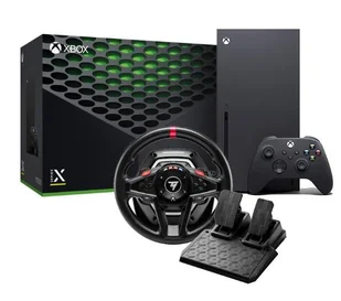 Xbox Series X 1TB z napędem + Kierownica Thrustmaster T128 - Konsole Xbox - miniaturka - grafika 1