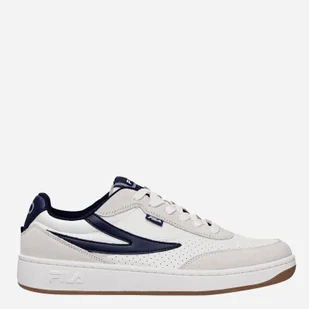 Tenisówki męskie do kostki Fila Sevaro S FFM0252-13037 43 (10US) 28 cm Biały/Granatowy (8719477822566) - Trampki męskie - miniaturka - grafika 1