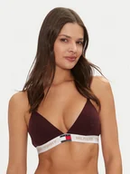 Biustonosze - Tommy Hilfiger Biustonosz braletka UW0UW05651 Bordowy - miniaturka - grafika 1
