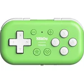 Kontrolery gier na PC - Kontroler 8BITDO Micro Bluetooth Gamepad Zielony - miniaturka - grafika 1