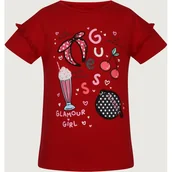 Koszulki dla dziewczynek - Guess T-shirt Regular Fit - miniaturka - grafika 1