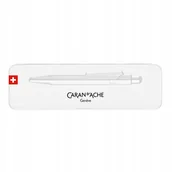 Etui na długopisy i pióra - Pudełko slimpack CARAN D'ACHE na 1szt białe - miniaturka - grafika 1