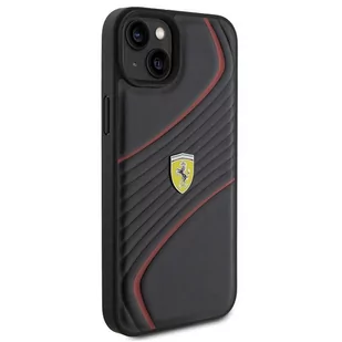 Ferrari FEHCP15MPTWK iPhone 15 Plus 6.7" czarny/black hardcase Twist Metal Logo - Etui i futerały do telefonów - miniaturka - grafika 4