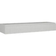 Szafki łazienkowe - Mexen Rivel szafka łazienkowa podumywalkowa 160 cm, 1 szuflada, ryflowana , szara mat - 91A20-16023-1-BF62 - miniaturka - grafika 1