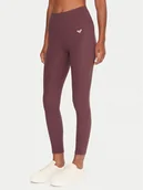 Legginsy - Roxy Legginsy Heart Into It Ankle ERJNP03690 Fioletowy Slim Fit - miniaturka - grafika 1