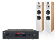 Zestawy stereo - NAD C368 (czarny) + 603 S3 (dąb) - miniaturka - grafika 1