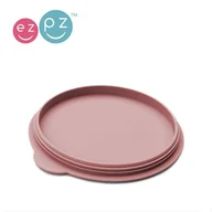 Zestawy naczyń dla dzieci - EZPZ Silikonowa pokrywka do miseczki Mini Bowl pastelowy róż - miniaturka - grafika 1