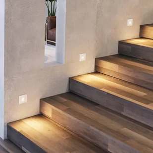 Oprawa wpuszczana LED Molto Luce Wall 68R SQ, biały, aluminium, CCT - Oprawy, klosze i abażury - miniaturka - grafika 1
