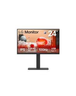 LG 24''; 24BA750-B Full HD HDMI DP DaisyChain IPS 16:9 - Monitory - miniaturka - grafika 1