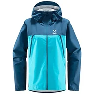 Kurtki damskie - Haglöfs 604816_4TN SPIRA Q Kurtka DAMSKA DARK OCEAN/MAUI BLUE, rozmiar XS - miniaturka - grafika 1