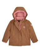 Kurtki i płaszcze dla dziewczynek - Killtec Kurtka funkcyjna "Fiow" w kolorze jasnobrązowym - miniaturka - grafika 1