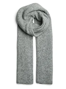 Pieces Szal w kolorze szarym - Apaszki i szaliki damskie - miniaturka - grafika 1