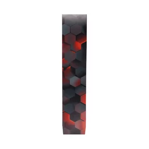 D'Addario 25PL05 Printed Leather Red Hex - Inne akcesoria gitarowe - miniaturka - grafika 2
