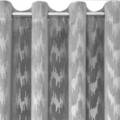 Zasłony - Eurofirany Zasłona welwetowa Chill 140x250 Szara/Srebrna ex-zas-chill-sr+sr-140x250-przel - miniaturka - grafika 1