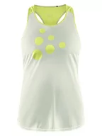 Koszulki sportowe damskie - Craft Top sportowy "Eaze" w kolorze zielonym - miniaturka - grafika 1