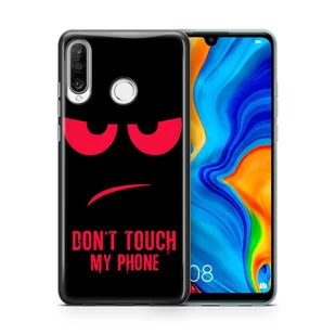 Etui na telefon komórkowy dla serii Apple Google Pixel Etui ochronne Bumper Case Ultra Thin, Model: Apple iPhone 12 Mini, Wybierz projekt: Dont Touch My Phone Red - Etui i futerały do telefonów - miniaturka - grafika 1
